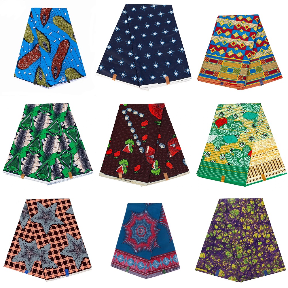 African Ankara Print - تصفية مستودعات: قماش كينج تينج أنقرة
