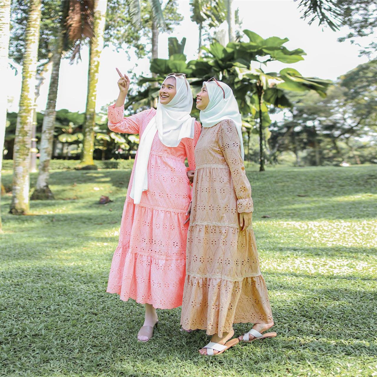 فستان دانتيل إندونيسي مجوف للن - مراجعة Ethnic Wear In Fashion وسعره