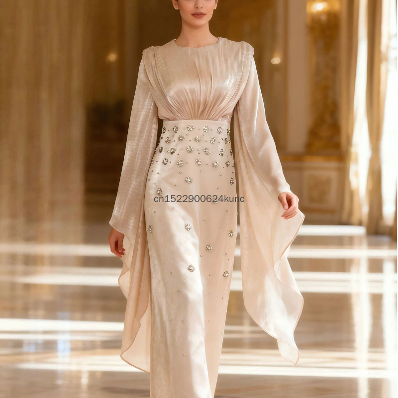 طقم فستان سهرة فاخر مرصع بالأح - مراجعة Salwar Kameez Set وسعره