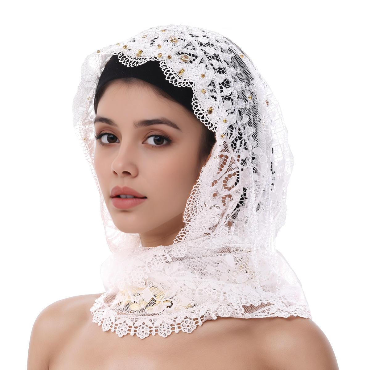 شال يدوي أنيق، وشاح، غطاء رأس، - مراجعة Ethnic Wear In Fashion وسعره