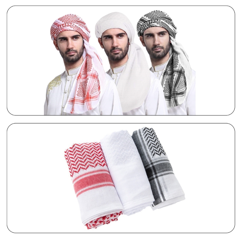 وشاح شماغ واقي من الشمس العرقي - مراجعة Ethnic Fashion For Men وسعره