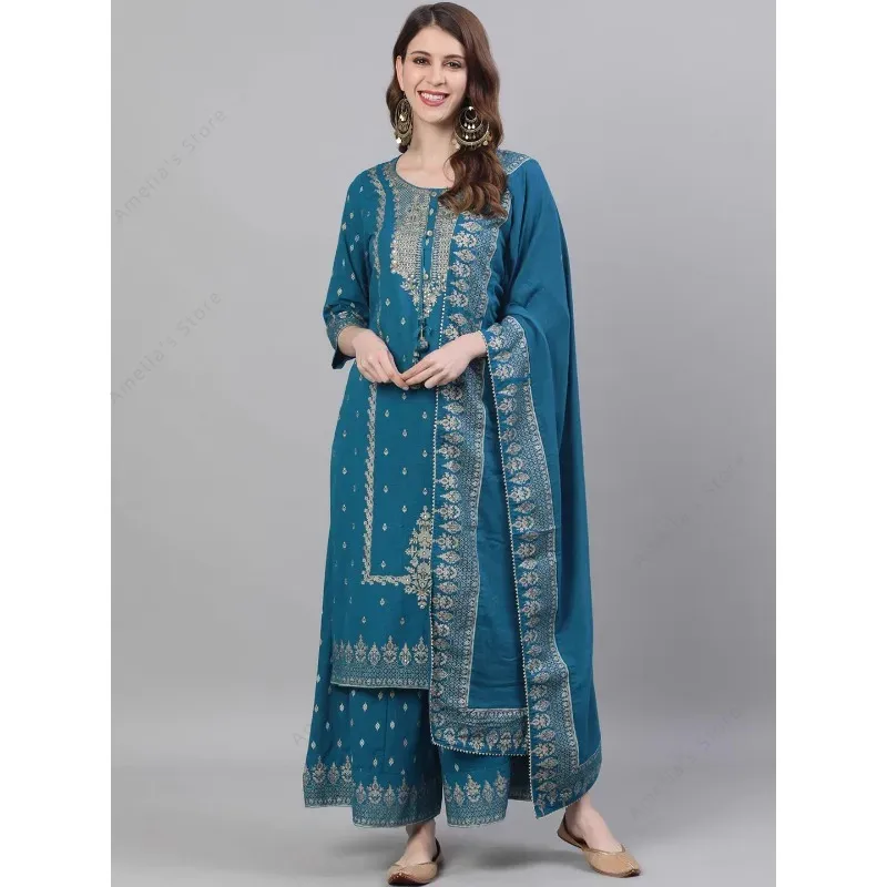 بدلة البنجابية النسائية الهندي - مراجعة Salwar Kameez Set وسعره